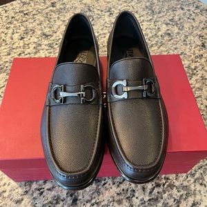 Ferragamo Crown Loafers